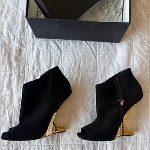 ✨ Giuseppe Zanotti Illusion Heel Booties | Size 39 | Immaculate | Original Box